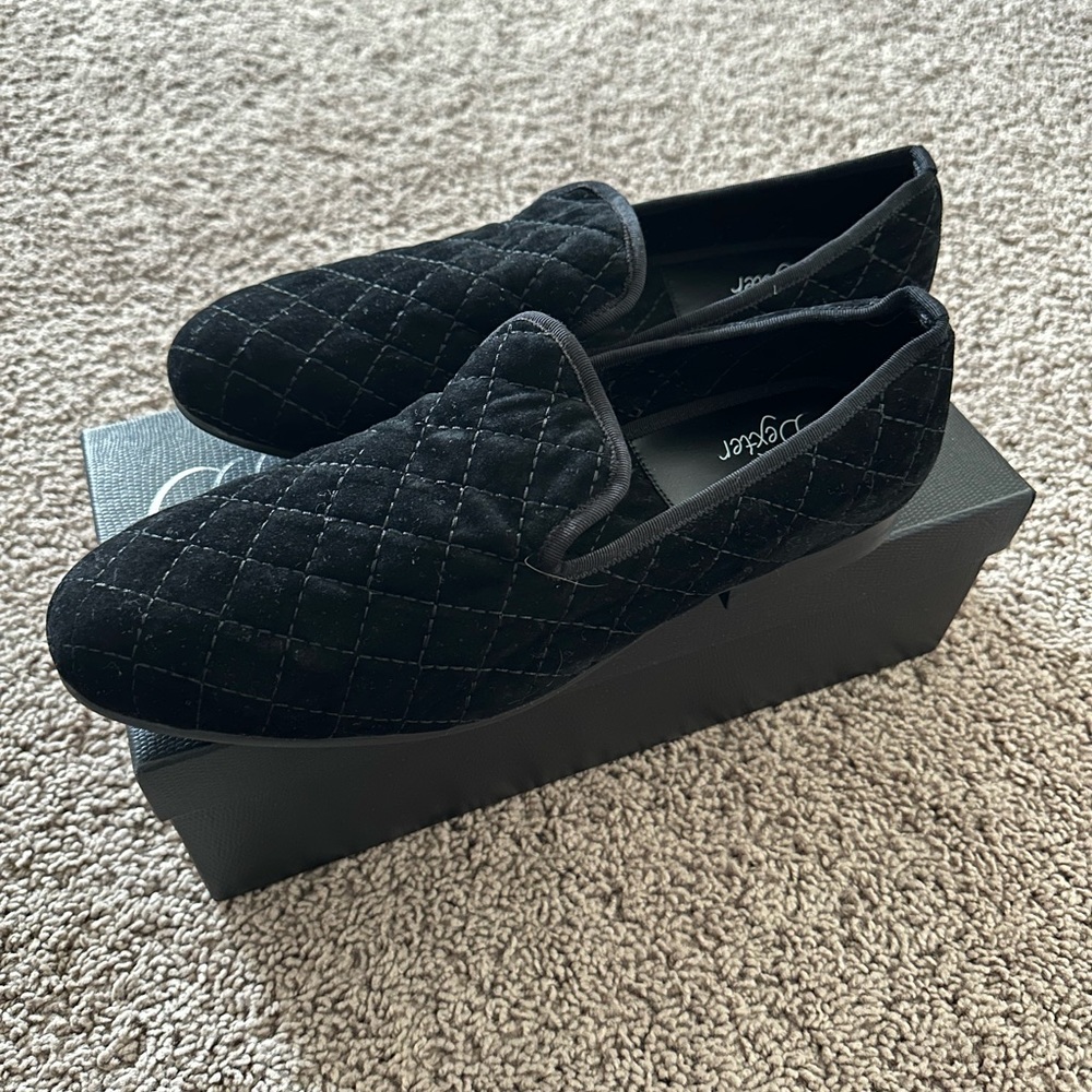Duke + Dexter Quilted Bowler Loafers